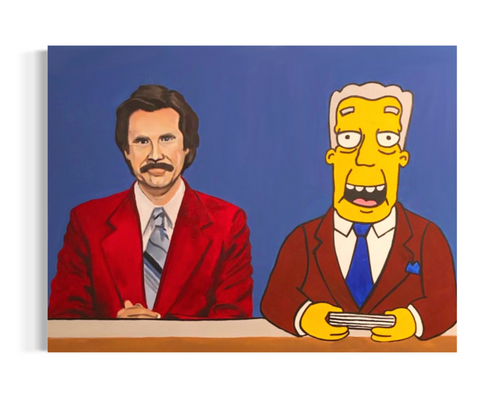 Ron Burgundy X Kent Brockman