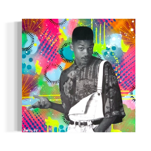 Will Smith Mixed Media+ Resin