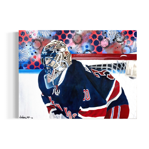 Henrik Lundqvist Oil Painting