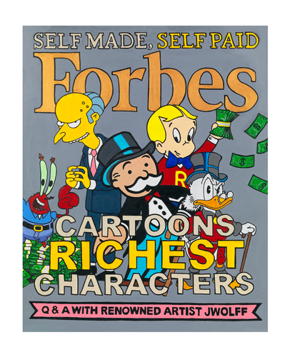 Forbes Cartoons Richest Characters