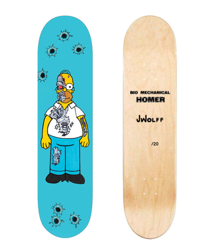 Bio Mechanical Homer Skate Deck