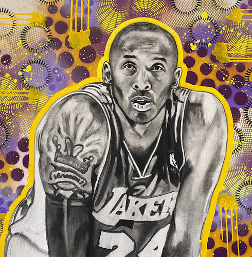 Kobe Bryant Icon Print