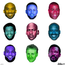 NBA GOATs Print